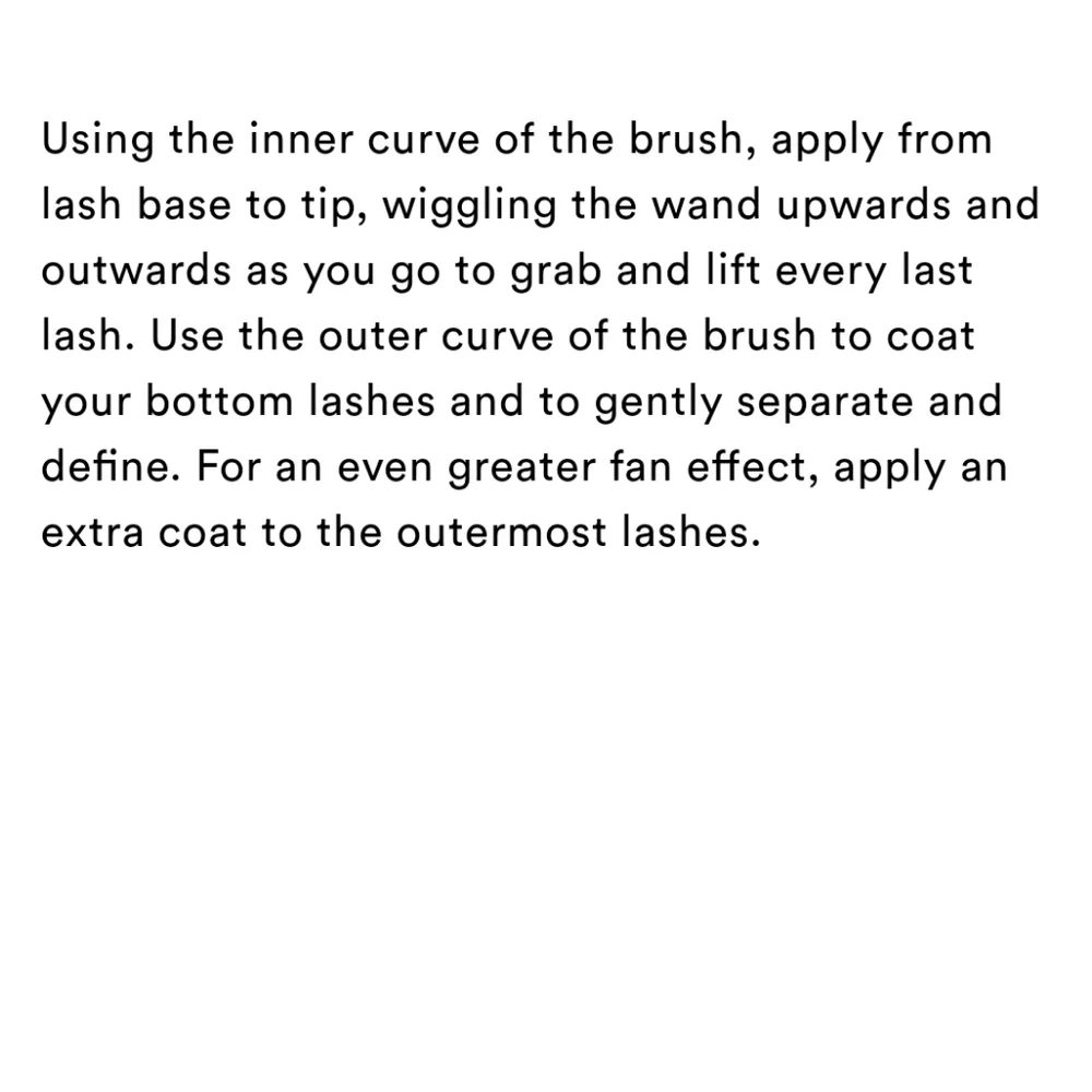 GRANDE COSMETICS GRANDE FANATIC FANNING & CURLING MASCARA INFUSED WITH WIDELASH.